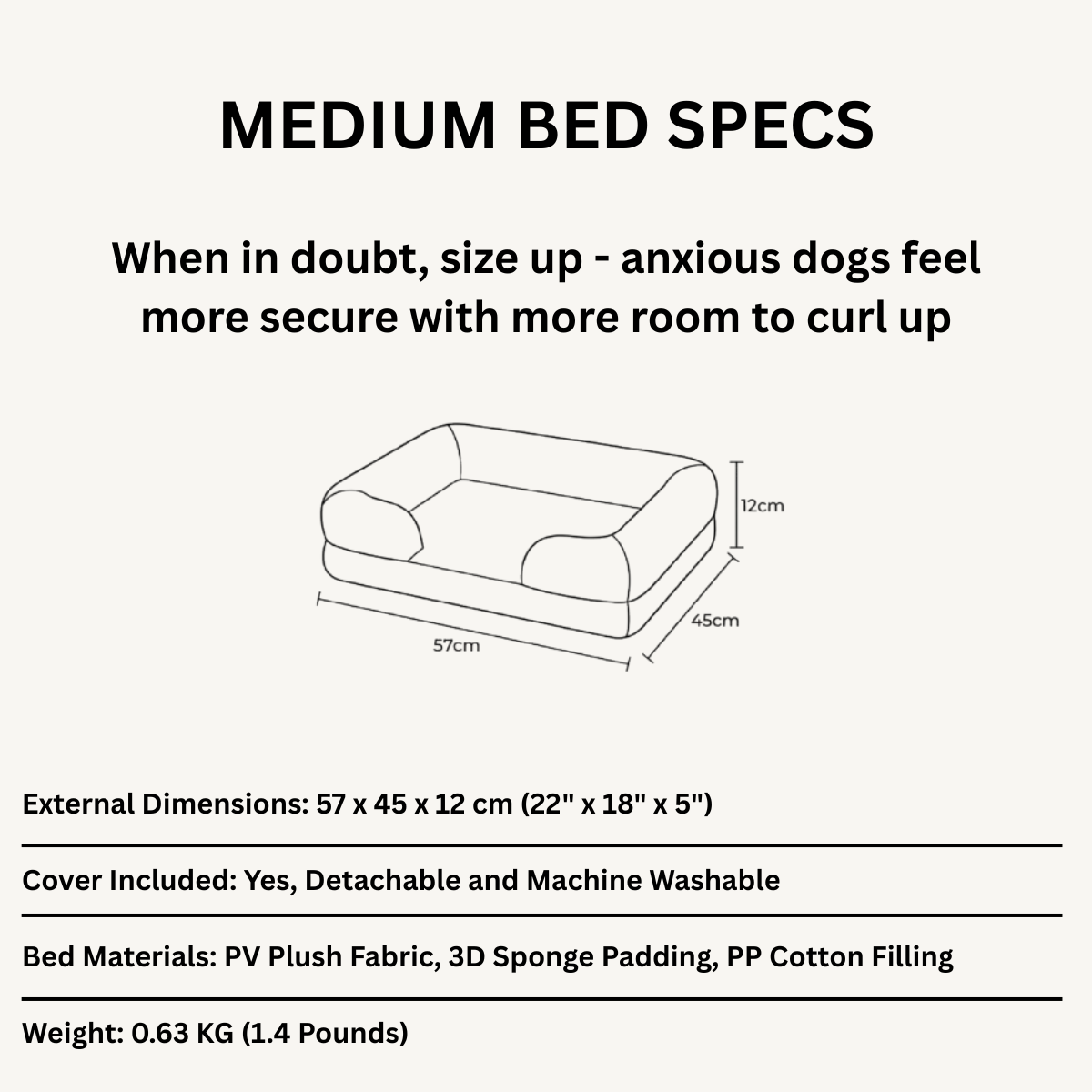 Serenepaw Anti-Anxiety Bed