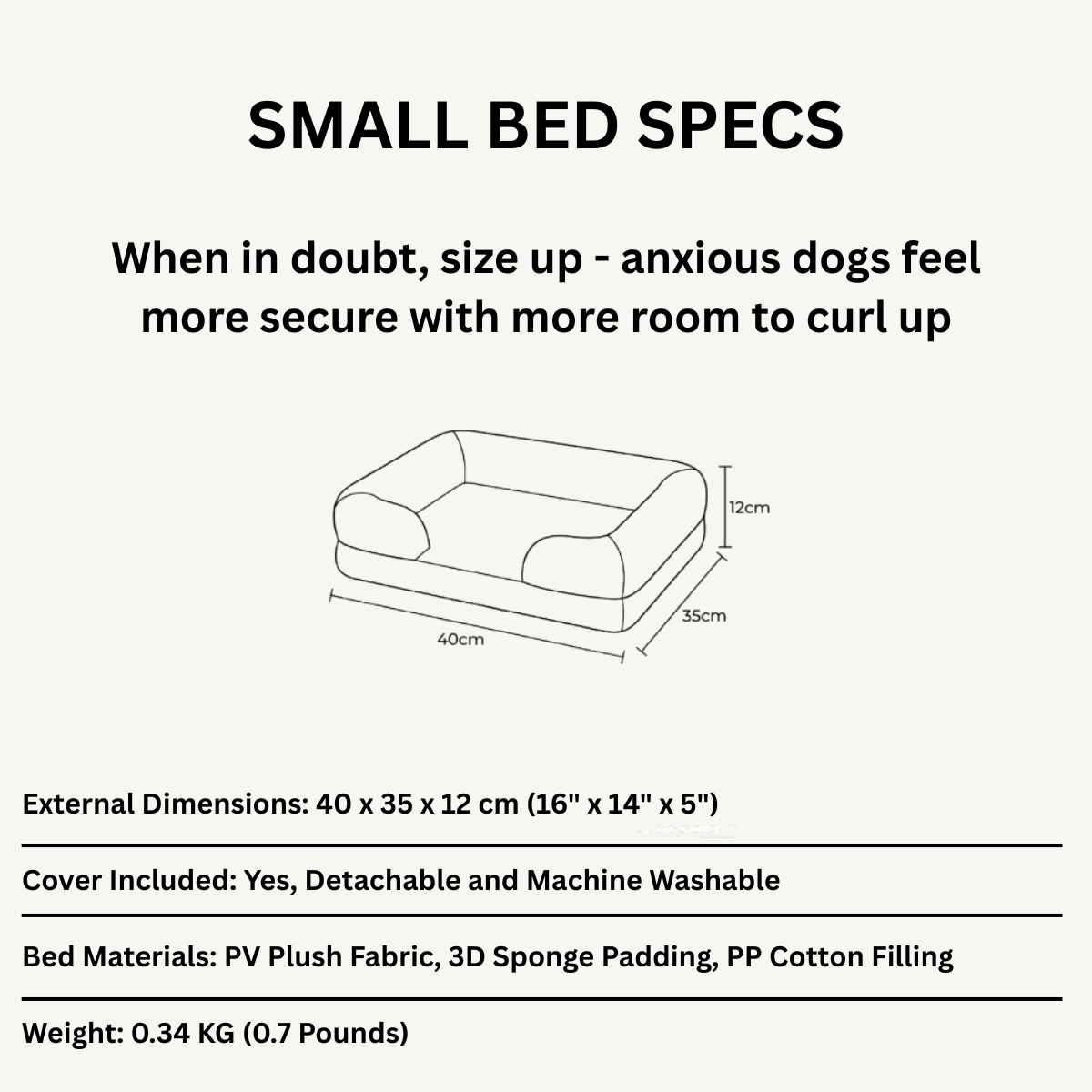 Serenepaw Anti-Anxiety Bed