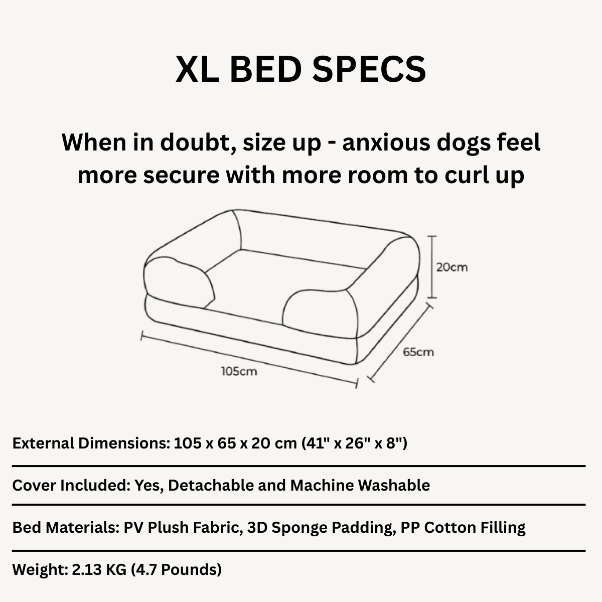 Serenepaw Anti-Anxiety Bed